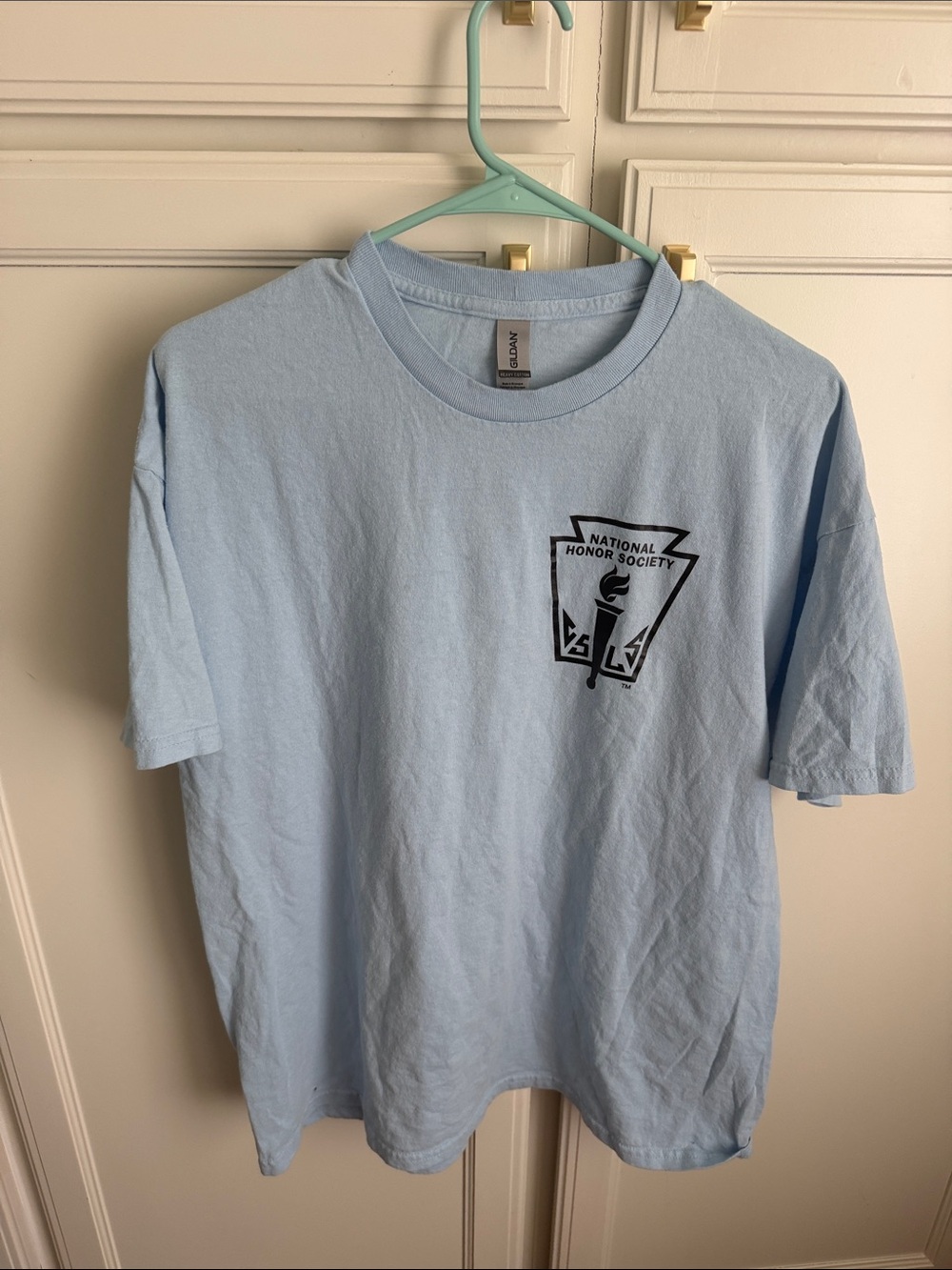 Gildan Light Blue National Honor Society Short Sleeve Tee